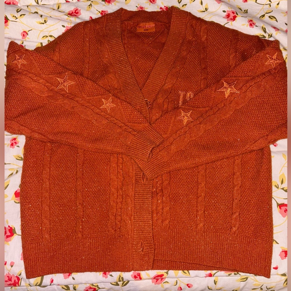 life of a showgirl cardigan